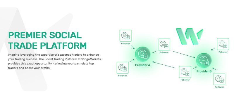 Wingo Markets Unveils Premier Social Trading Platform with Over 500 Providers
